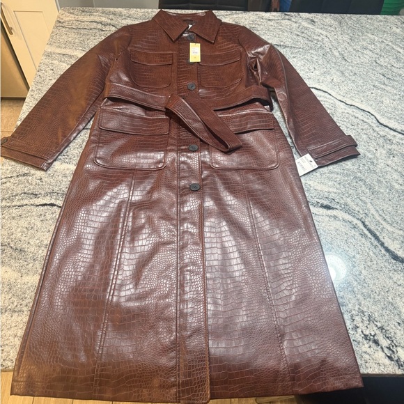 Rebecca Minkoff Belted Trench Coat - Picture 7 of 9